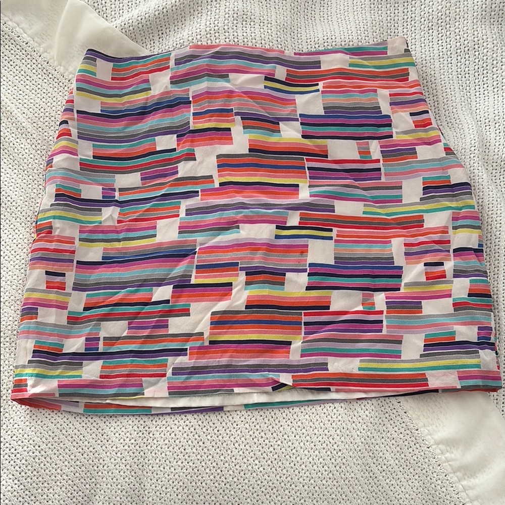 Hutch Multi-colored Mini Skirt